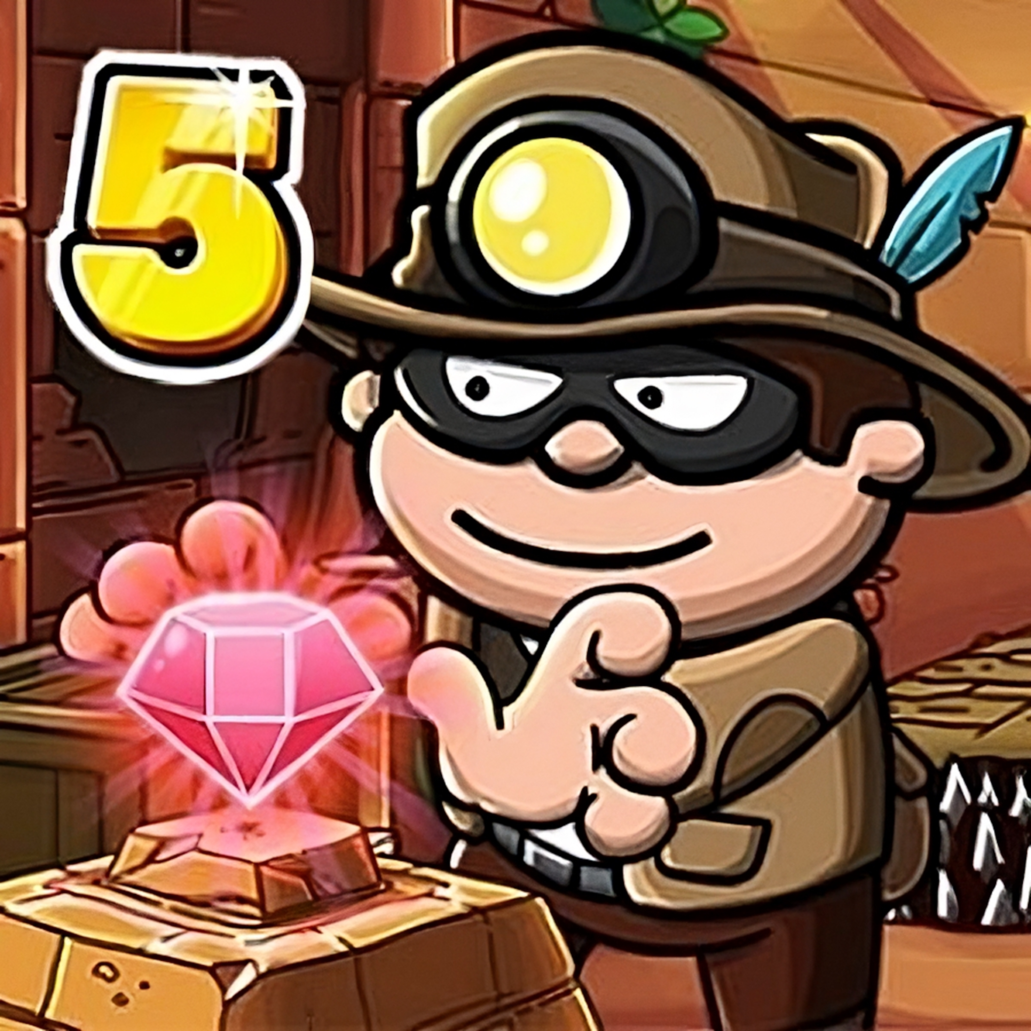 Bob The Robber 5: Temple Adventure by Kizi games APK para Android